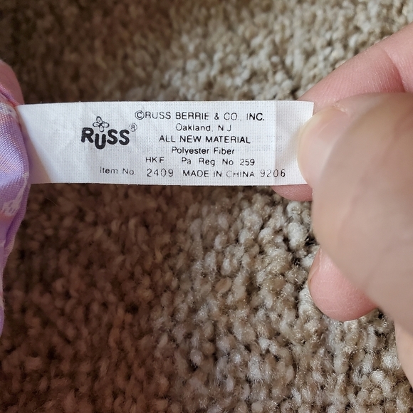 Russ Troll Doll. Pink hair floral outfit - Picture 5 of 5